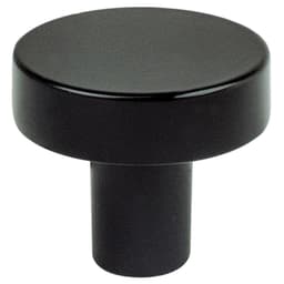 1" Transitions 2.0 Round Knob, Matte Black