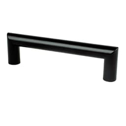 96mm Transitions 2.0 Round Pull, Matte Black, 4-7/32" Length