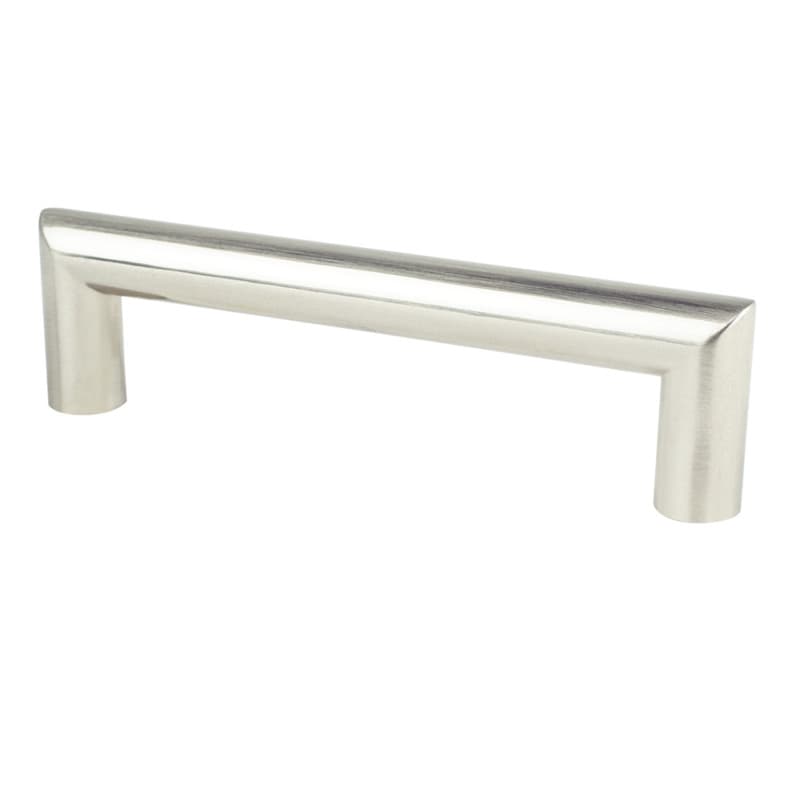 96mm Transitions 2.0 Round Pull, Satin Nickel, 4-7/32" Length