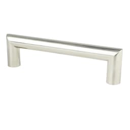 96mm Transitions 2.0 Round Pull, Satin Nickel, 4-7/32" Length