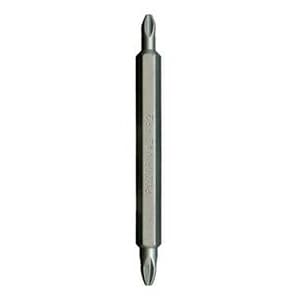 #2 x 2" Phillips/Pozi Drive Double End Power Bit (5/Pack)