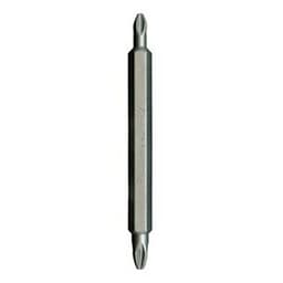 #2 x 2" Phillips/Pozi Drive Double End Power Bit (5/Pack)
