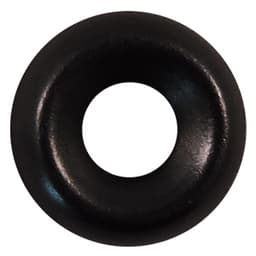 #06 Finish Cup Washer, Black, 500/Pack