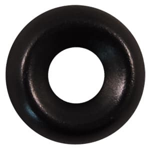 #08 Finish Cup Washer, Black, 500/Pack