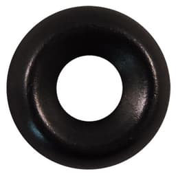 #08 Finish Cup Washer, Black, 500/Pack
