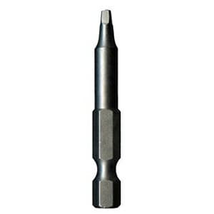 #1 x 1-15/16" Square Drive Power Bit (100/Pack)