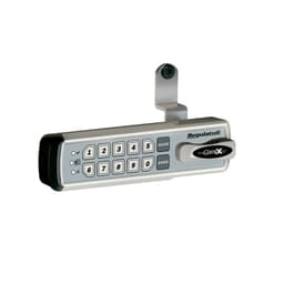 RegulatoR 1-3/16" Left Hand Mount Electronic Manual Lock, Satin Chrome, Keyless