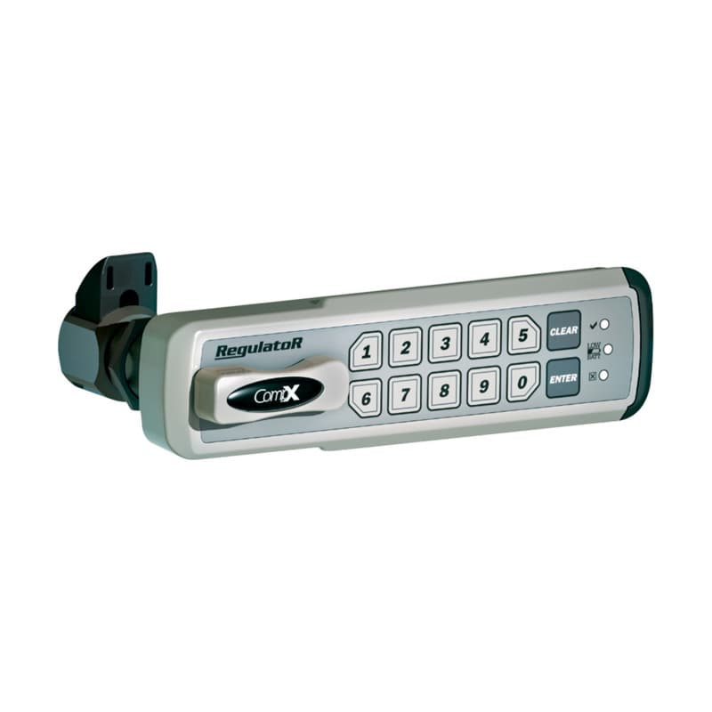 RegulatoR 1-3/4" Right Hand Mount Electronic Self Lock, Satin Chrome, Keyless