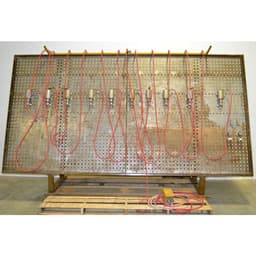 6' x 12' Raised Panel Door Clamping Table with 10 Clamps