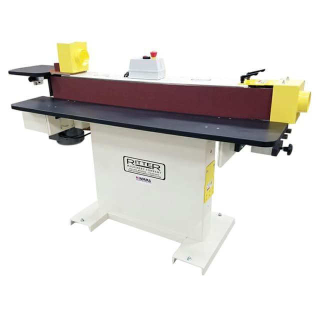 Ritter 6" X 132" Double Sided Horizontal Edge Belt Sander - 3 Hp