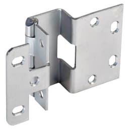 375 Five Knuckle Institutional 270° Opening Door Hinge, Overlay, Dull Chrome