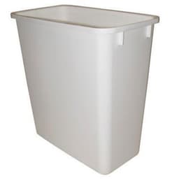 20 QT Replacement Bin, White