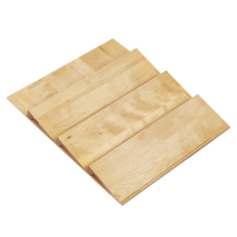 16" 3-Tier Wood Spice Drawer Insert, Maple