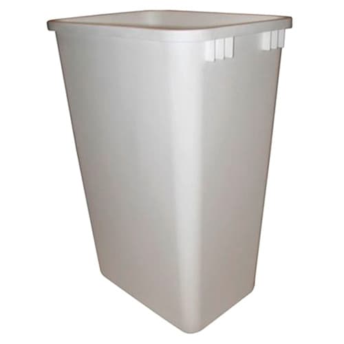 50 Quart Replacement Waste Can, White