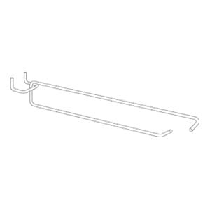 4" Scanner Hook, Zinc Finish