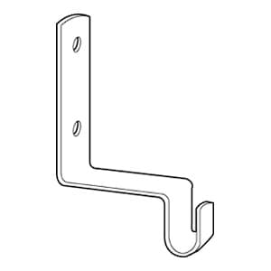 Wall Hanger, Chrome Finish