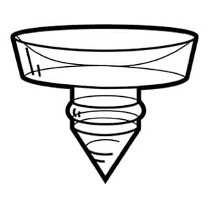 Plastic Cushion, Clear