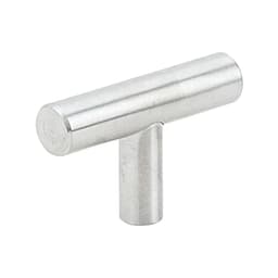 S62001SS 2" Bar Cabinet T-Knob, Stainless Steel