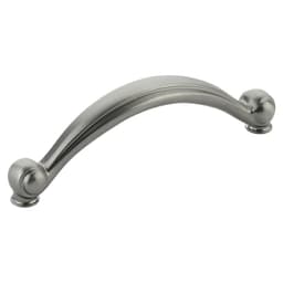 4" Cabriole Cabinet Pull, Antique Nickel