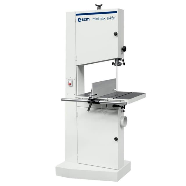 Minimax Single-Phase 2.5Hp Bandsaw w/18" flywheels dia., 12" resaw height, 17.25" cutting width, 146"recommended blade length, 1/16" - 1" blade width