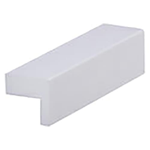 7-1/2" 33756 Series Cabinet Finger Pull, Clear Anodized