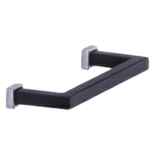 2-1/2" 34043 Series Cabinet Pull, Matte Black/Matte Chrome