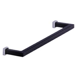5" 34043 Series Cabinet Pull, Matte Black/Matte Chrome