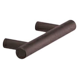 2-1/2" 33998 Series Knurled Cabinet Pull, Dark Bronze