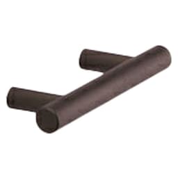 5" 33998 Series Knurled Cabinet Pull, Dark Bronze