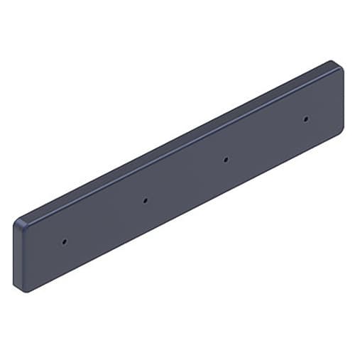 15-3/4" 88947 Series 4 Hook Rack, Anthracite