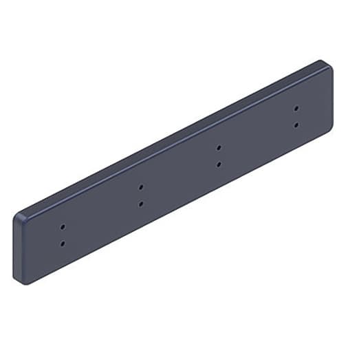15-3/4" 88948 Series 4 Hook Rack, Anthracite