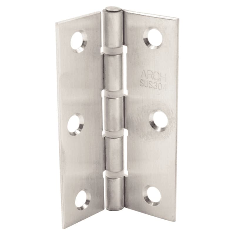 2-1/2" Butt Hinge with Bushing, Satin
