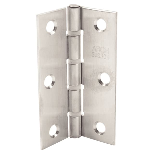 2-1/2" Butt Hinge with Bushing, Satin