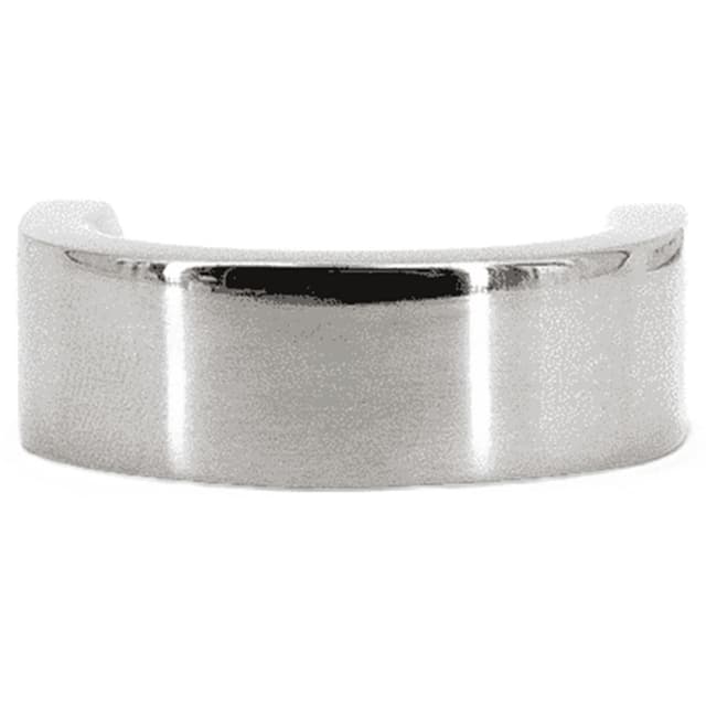 25mm Rectangle Handle Pull, Mirror