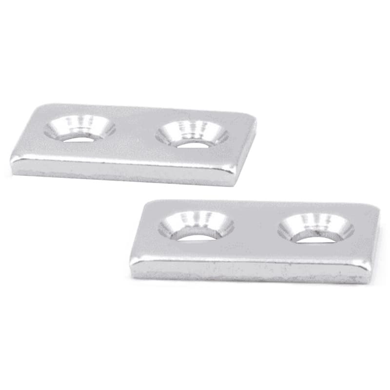 50mm Magnetic Catch, White