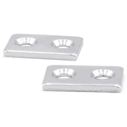 50mm Magnetic Catch, White