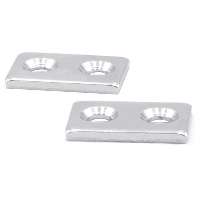 50mm Magnetic Catch, White