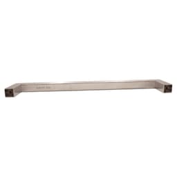 256mm Square Handle Pull, Satin