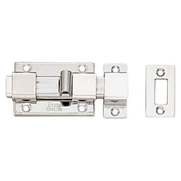 32mm Stainless Steel Slide Bolt, Polished