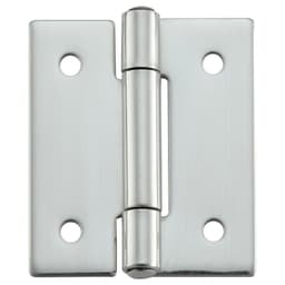 35mm x 40mm Butt Hinge with Holes, Mirror