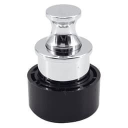 31mm Push Knob, Chrome