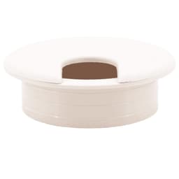 60mm Round Cable Grommet, Cream