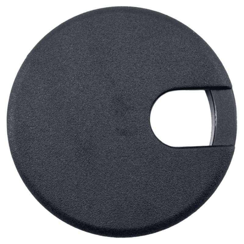 89.4mm Round Cable Grommet, Black
