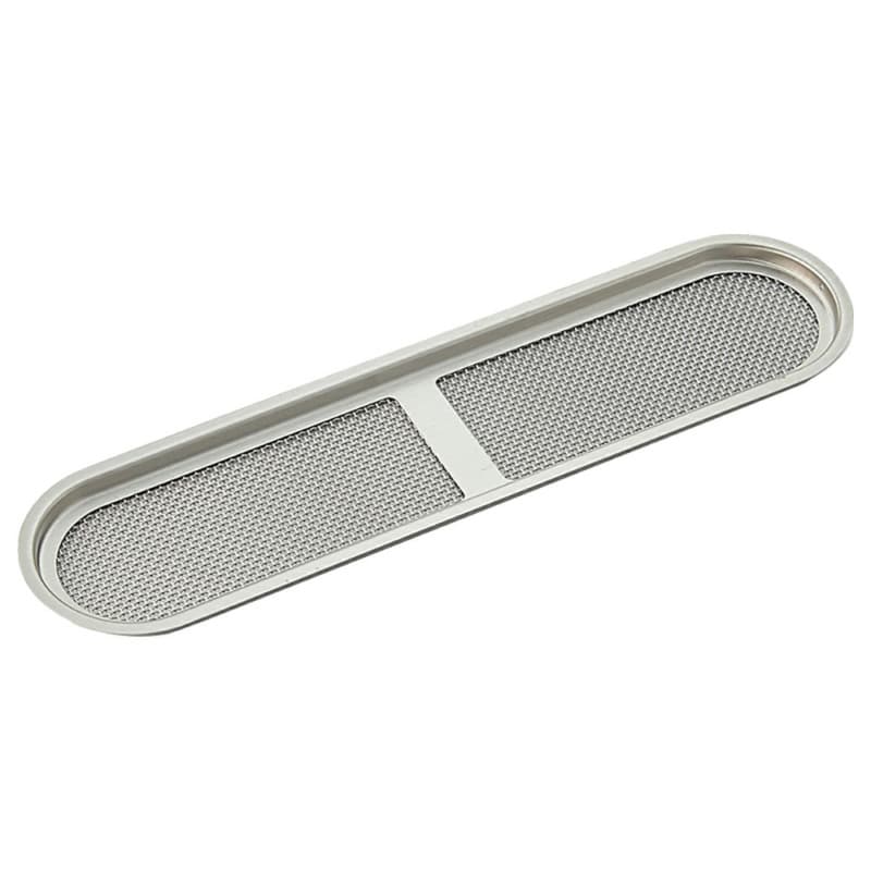 200mm Ventilator, Satin Stainless Steel