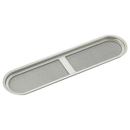200mm Ventilator, Satin Stainless Steel