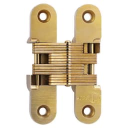 1-3/8" 416 Invisible Hinge, Satin Brass