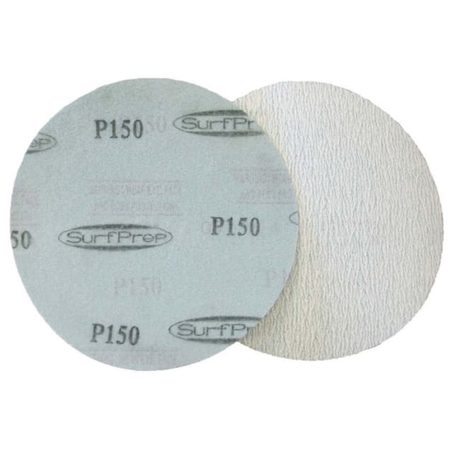 6" Hook & Loop 150 Grit Abrasives Sanding Disc, Aluminum Oxide on Film