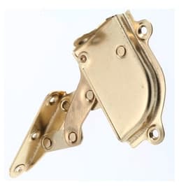 Heavy-Duty Lift-Up Scissor Hinge, Brass-Plated