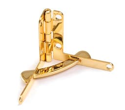 1-1/2" Specialty Box Hinge, Solid Brass