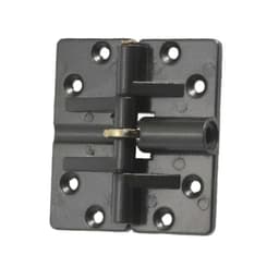 Double Locking Bi-Fold Hinge, Dark Brown